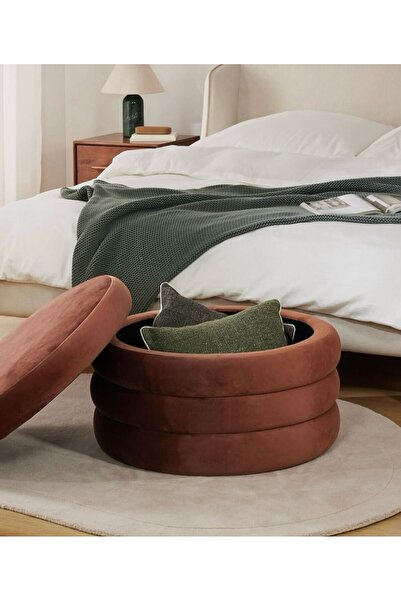 larissa design sandıklı puf bench