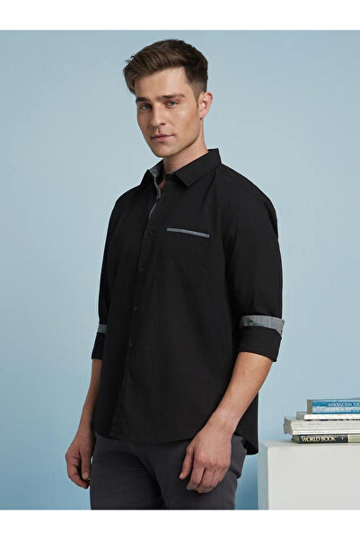 Dennis Lingo By Styli Men Classic Regular Fit Casual Shirt