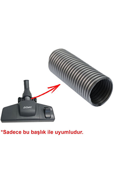 Supurgeavm Arzum Uyumlu Ar 4126 Süpürge Emici Başlık Ara Hortumu