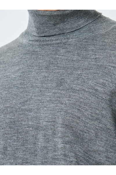 Styli Grey Turtleneck Sweater