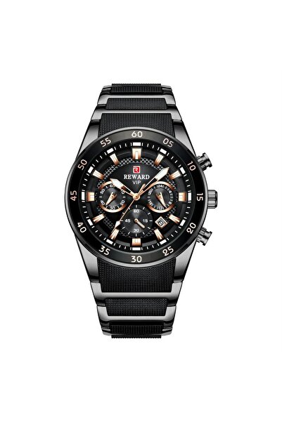Reward Analog Quartz Chronograph Waterproof Watch - RD81011M