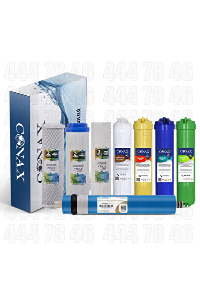 Conax Açık Kasa 8 Aşama – Vontron Membran Orijinal Filtre Seti