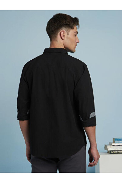 Dennis Lingo By Styli Men Classic Regular Fit Casual Shirt