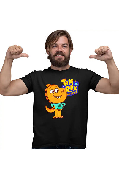 OEM Ανδρικό T-Shirt Tim Rex Tommy Space Dinosaurs NASA