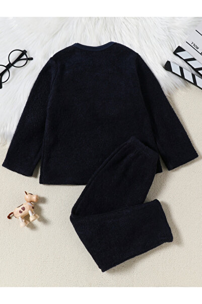 Take Two By Styli Graphic Patchwork Top with Long Pyjama Set