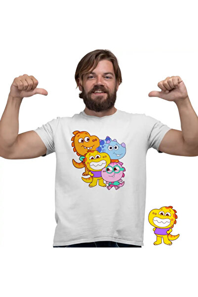 OEM Men's T-Shirt Tim Rex Space Adventures Dinosaurs Space Cosmos