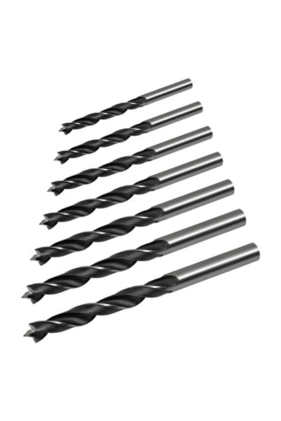 Rebel Burghie speciale pentru lemn, set de 7 piese, 3-10 mm