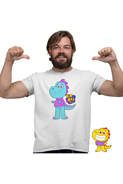 OEM Men's T-Shirt Tim Rex Mother Space Dinosaurs Cretaceous