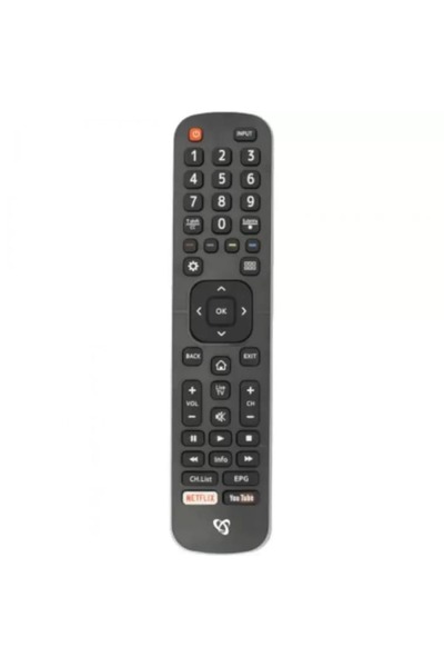 SBOX RC-01405 Remote Control for Hisense TVs, SBOX, 8m Range, Black