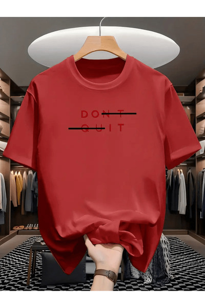 Flow touch T-Shirt with the Slogan'Don'T Quit'