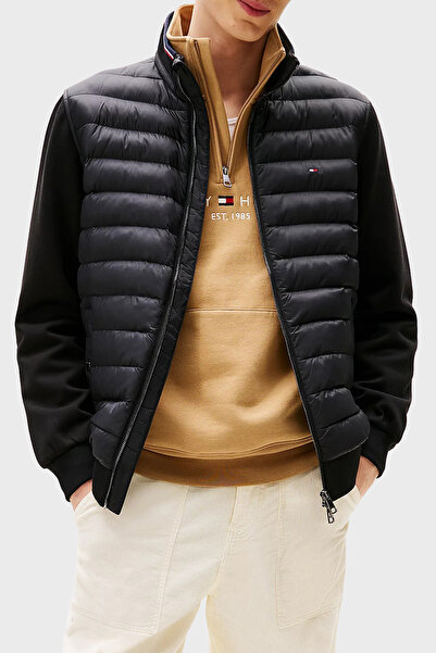 Tommy Hilfiger Kapitoneli Pamuklu Regular Fit Dik Yaka Ceket Erkek CEKET MW0MW41329 BDS