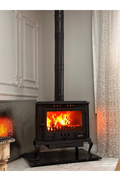 SULAROGLU London 3 Camlı Döküm Şömine