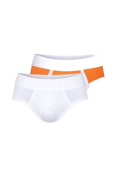 Henderson Men's Classic Briefs 2-Pack Kupisz x Designer with Logo Wide Hems