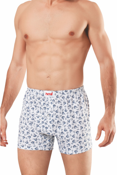 Hmd Patterned Lycra Men's Boxer Cotton Soft