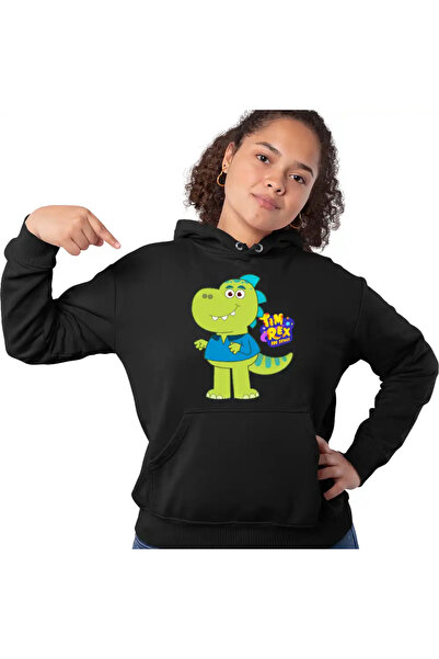 OEM Women's Sweatshirt Tim Rex Dad Space Dinosaurs T-Rex