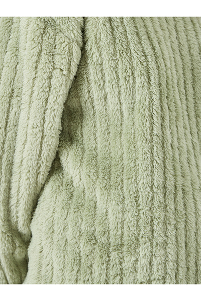 Styli Chunky Rib Fleece Drop Shoulder Top and Pyjama Set