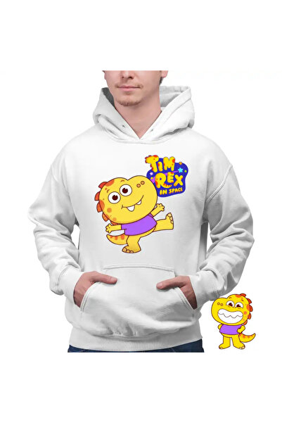 OEM Men's Hoodie Tim Rex in Space Astronauts