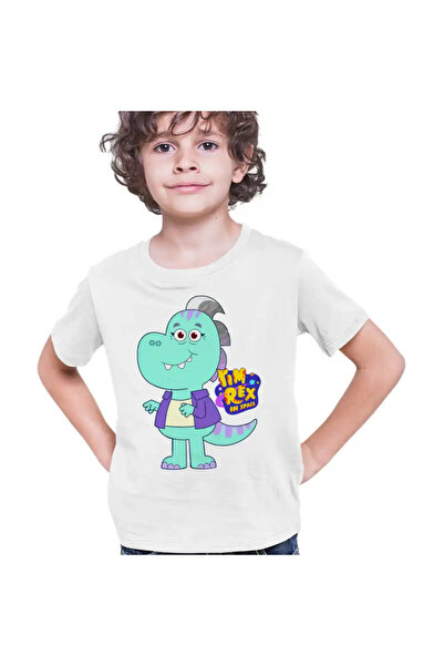OEM Kids Boys' T-Shirt Tim Rex Grandma Space Dinosaurs T-Rex