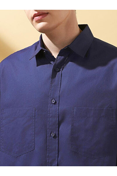 Dennis Lingo By Styli Men Relaxed Fit Cotton Casual Shirt