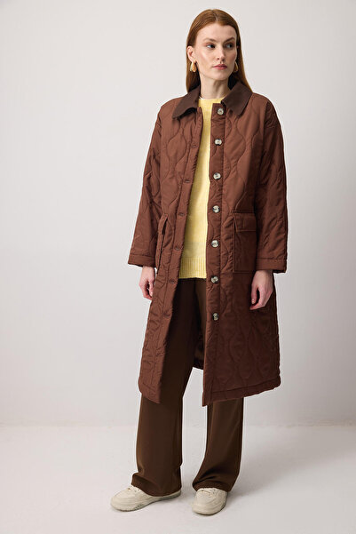 Touché Privé Long Quilted Jacket