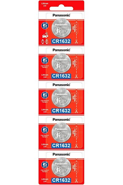 Generic بطارية باناسونيك الليثيوم CR1632-4 CR1632 3 فولت (عبوة من 4 بطاريات)