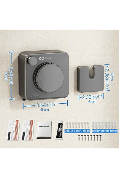 Kdhome KD Home FlexiCord Retractable Clothes Drying Line