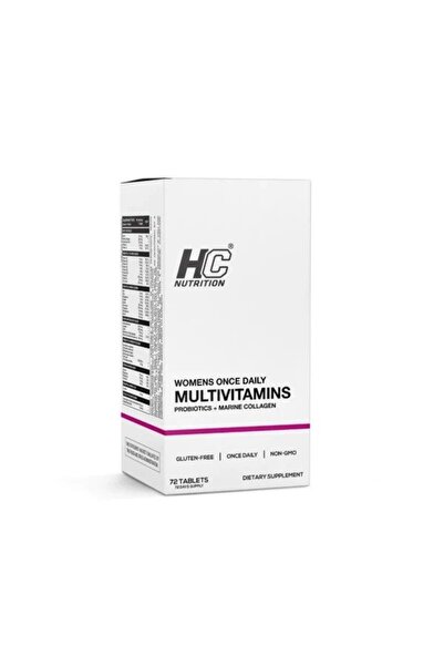 HC Nutrition فيتامينات متعددة للنساء 72 قرصًا