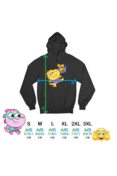 OEM Men's Hoodie Tim Rex in Space Astronauts