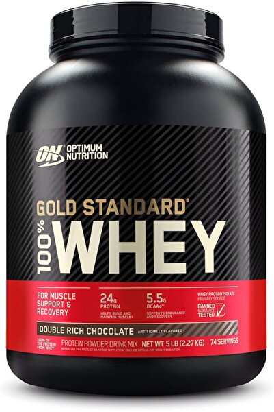 Optimum Nutrition 100% Whey Gold Standard 5lbs Double Rich Chocolate