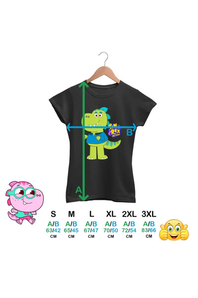 OEM Women's T-Shirt Tim Rex Dad Space Dinosaurs T-Rex