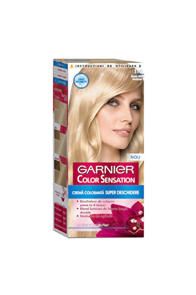 Garnier Color Sensation 110 Ultra Diamond Blonde - Permanent Ammonia Hair Dye 110 ml