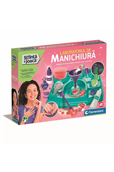 CLEMENTONI Joc Stiinta si joaca Laboratorul de manichiura