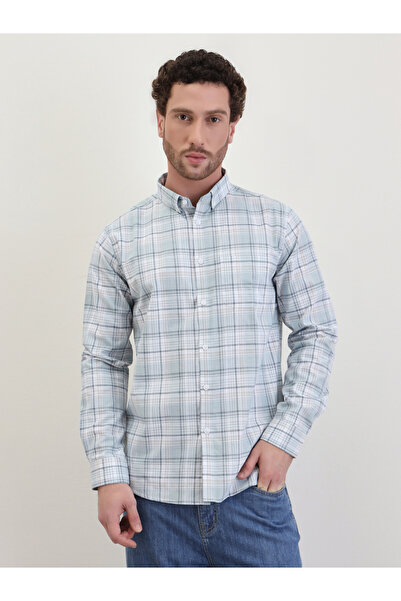 Styli Checked Regular Fit Long Sleeve Shirt