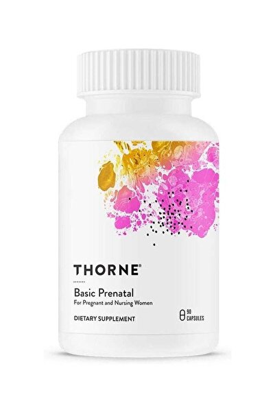 Thorne Basic Prenatal - For Pregnant and Nursing Women Dietary Supplement - 90 Capsules