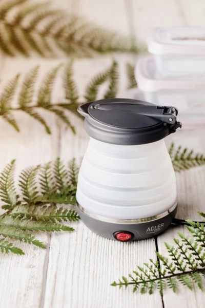 Travel Foldable electric kettle 0.6 L, 750 W AD1279 White