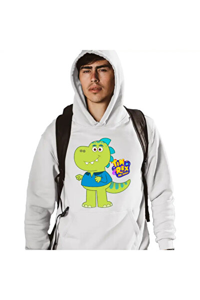 OEM Men's Sweatshirt Tim Rex Dad Space Dinosaurs T-Rex