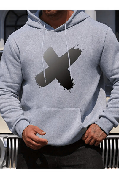 Flow touch هودي فرشا داربز X مطبوع قصة فضفاضة