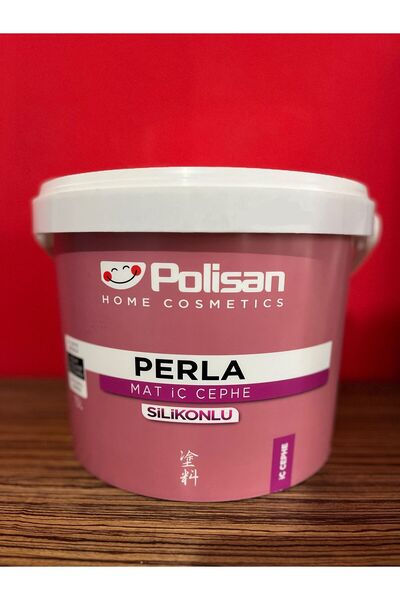 Polisan Perla Silikonlu Mat Cİ-6214 Gizemli Bej İç Cephe Boyası