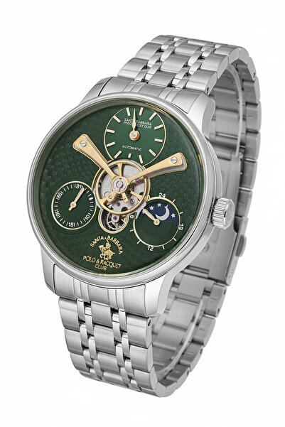 Santa Barbara Polo & Racquet Club Sb.1.10677-4 Men's Wristwatch
