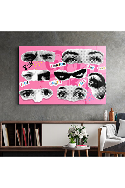 Arthub Glass Painting, Bedroom and Living Room, Collages, Eye Type