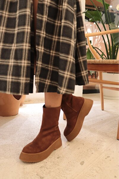 CICIKIZ Molly Zippered Boots Sole Stitched