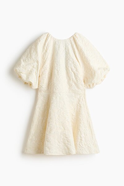 H&M Balon Kollu Elbise