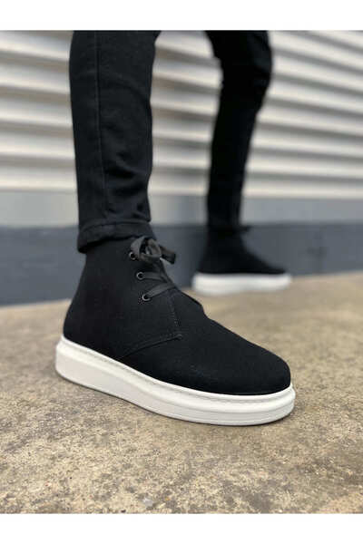 Mhoda Shoes Ανδρικά αθλητικά μποτάκια JY207 Oslo Lace-up Orthopedic Sole Sued...