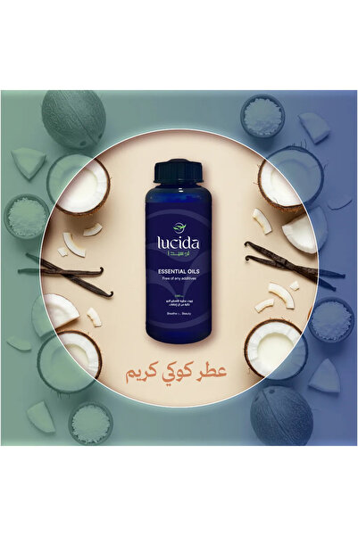 Lucida زيت عطري خام من فراجرانس، برائحة الكوكيز والكريمة، 980 مل