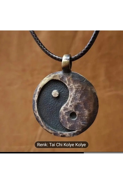 ORGANICYOU YIWU Vintage Yin Yang Charm Kolye Kadınlar Erkekler Parti Takı Hediye Çin Tai Chi