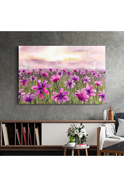 Arthub Glass Painting, Bedroom and Living Room, Spring, Purple Flower Spring