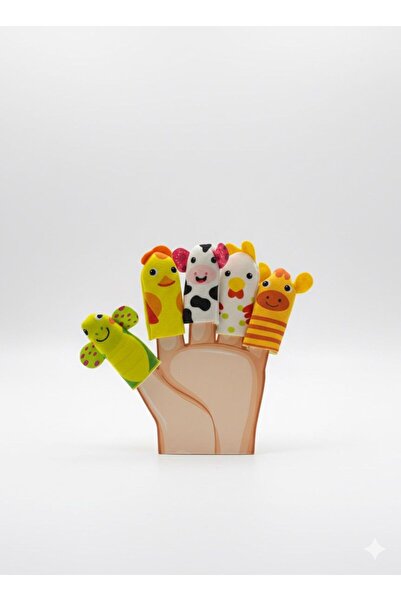 BebeMango Safari Themed Finger Puppet Set Finger Puppet Game
