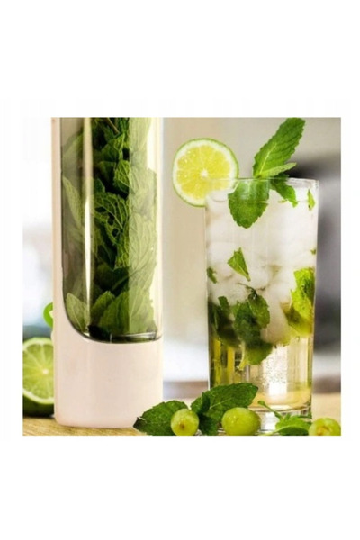 zola Container for keeping greens fresh, sealing effect, plastic and silicone, 25x6.5 cm, white