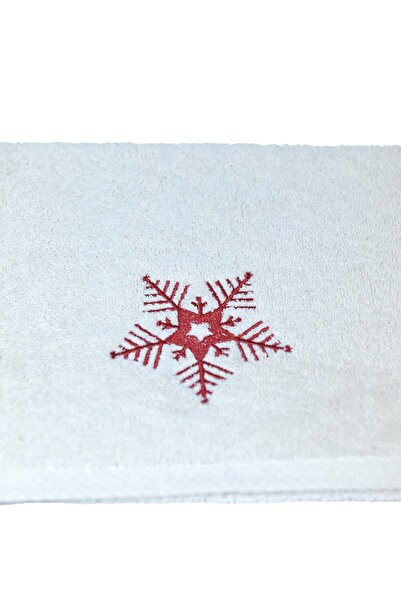 Minteks Рушник з новорічним малюнком «Сніжинка» 50x90 см
