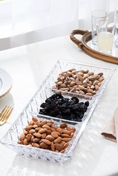 Glamis قفص Selen Concept موديل 3 أقسام مصنوع يدويًا من الزجاج